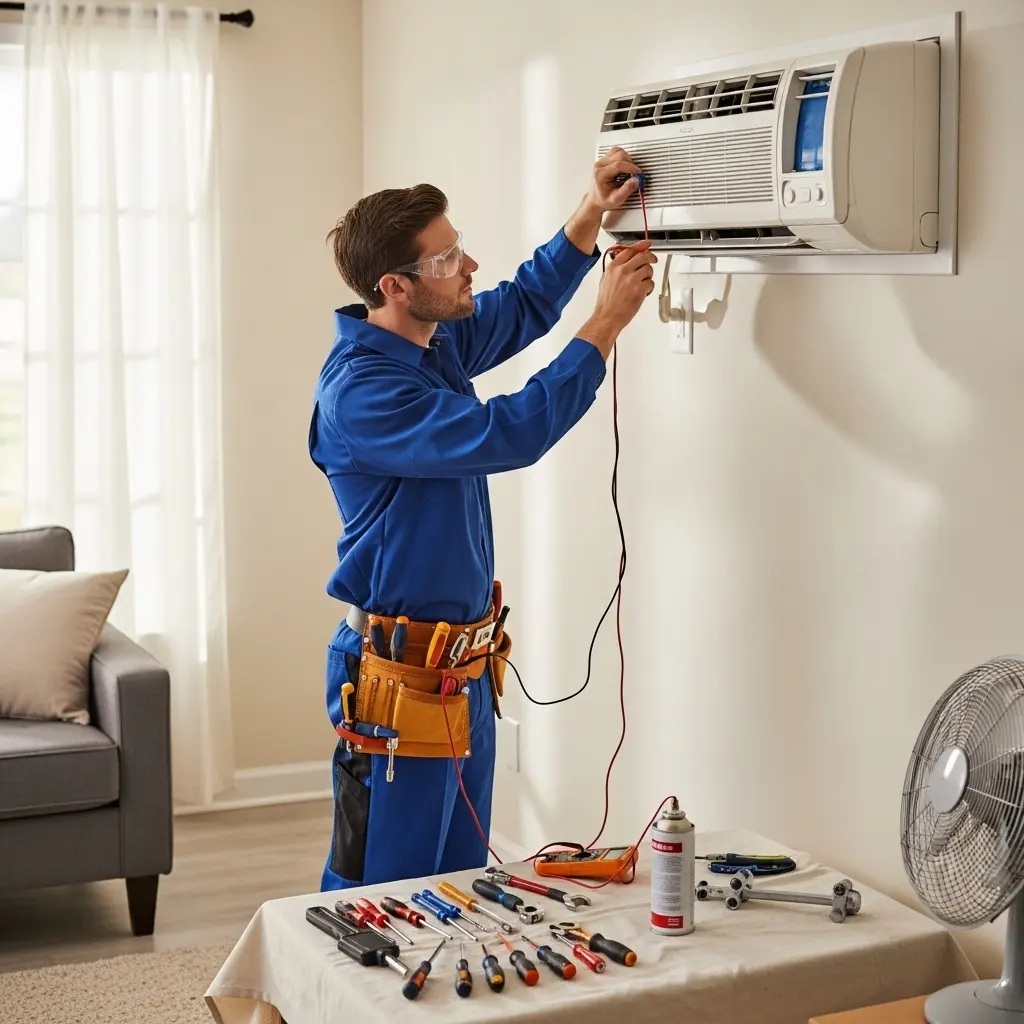 Çamlıdere Termodinamik Termodinamik klima gaz dolumu ve bakım – Enerji verimliliği artırıldı. - Teknik servis örneği